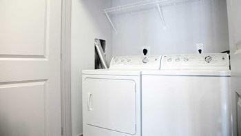 In home full size washer and dryer